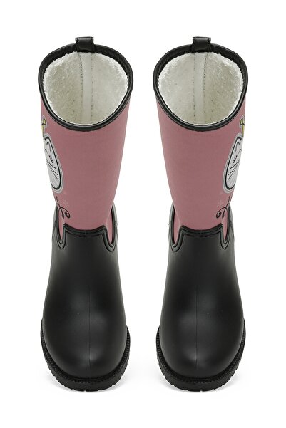 Binono Elıs F 3pr Siyah Kız Çocuk Yağmur Çizmesi