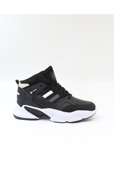 M.P. Mp 2635 Black White 36-39 High Top Unisex Sports Shoes