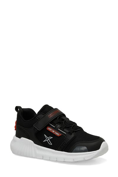 Kinetix VAGOR 4FX Black Boy's Sports Shoes
