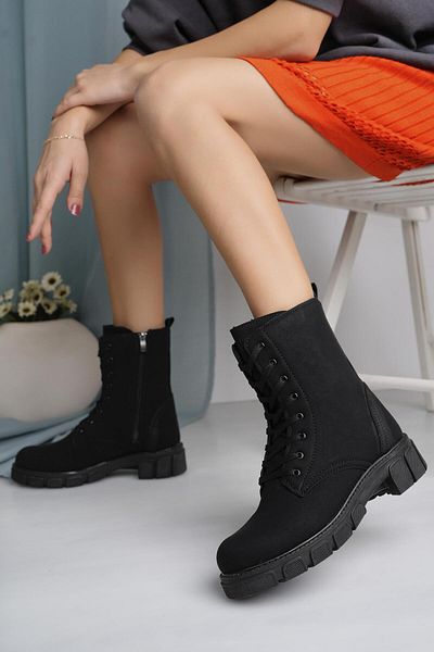 Twingo 7660 Black Emerald Winter Non-Slip Sole Women's Boots