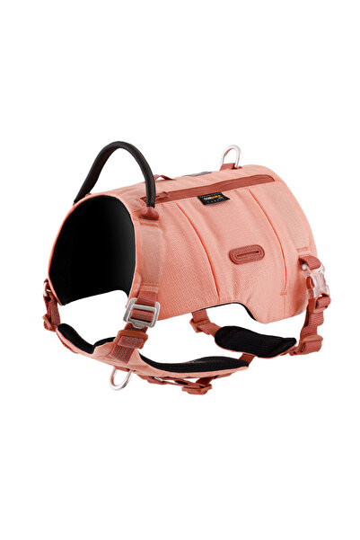 True Love Cordura Kumaşlı, Cepli Pembe Göğüs Tasması