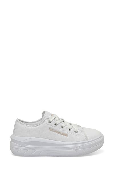 U.S. Polo Assn. Tenis CLEME TEX JR 4FX Beyaz Kız Çocuk