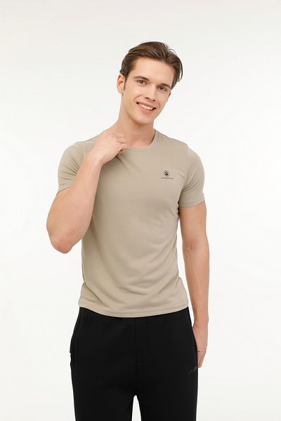 lumberjack Ανδρικό κοντομάνικο μπλουζάκι Mb Modal Sb203 4fx Khaki