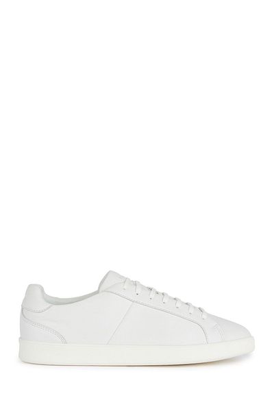 Geox White Leather Sneaker - Regio U45chb00085c1000, Lace-up