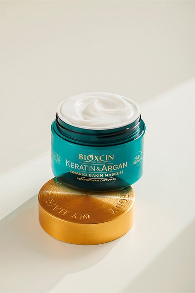 Bioxcin Keratin & Argan Repair Care Mask 225 ml 2 Pieces