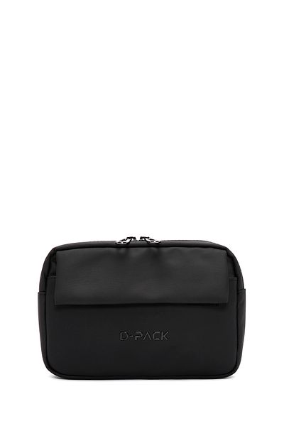 Derimod Men's Black Waist Bag - D-pack 23wbd30126f
