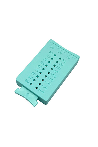 Choice مسطرة طب الأسنان الخضراء لنقطة جوتا بيرشا، مقياس معايرة، مقياس قياس المدى