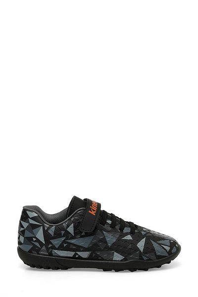 Kinetix SIMETA TF 4FX Black Boys' Astroturf Field Shoes