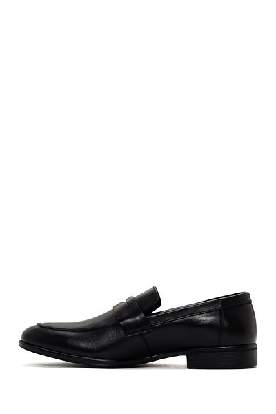 Derimod Black Leather Men's Loafer - 24sfd 676418