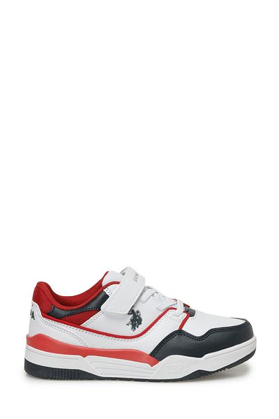 U.S. Polo Assn. Pantofort alb MARTELL JR 4FX pentru băieți