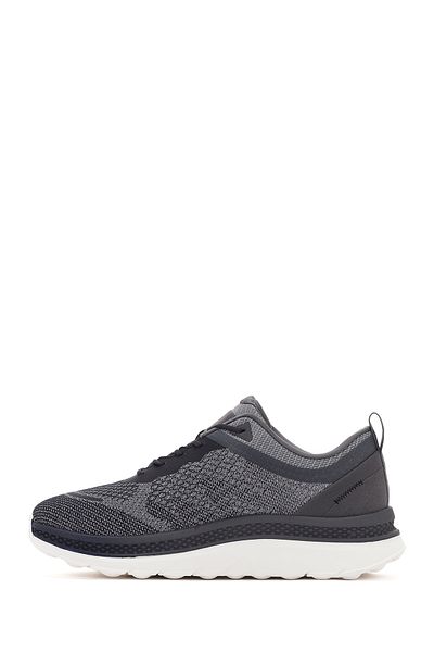 Geox Actif X Gray Sferica Lace-Up Men's Sneaker - U45gqc000zgcf49g