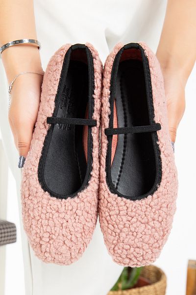 Slipcat Mary Jane Tedy Ballerinas - Women's Plush Elastic Flat Sole