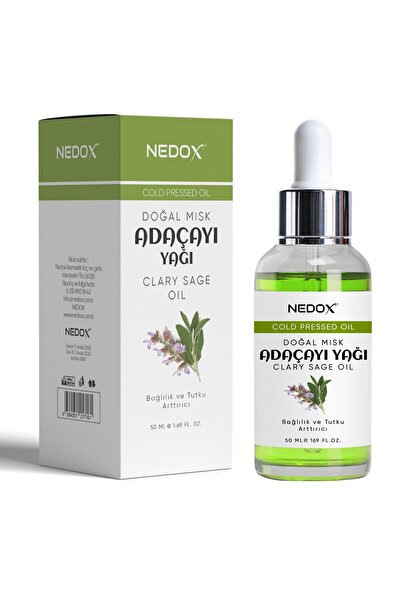 NEDOX Misk Adaçayı Yağı %100 Doğal Bağlılık Ve Tutku Arttırıcı Clary Sage Oil...