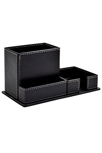 Genel Markalar Masa Üstü Set Suni Deri 3 Bölme Dk-119