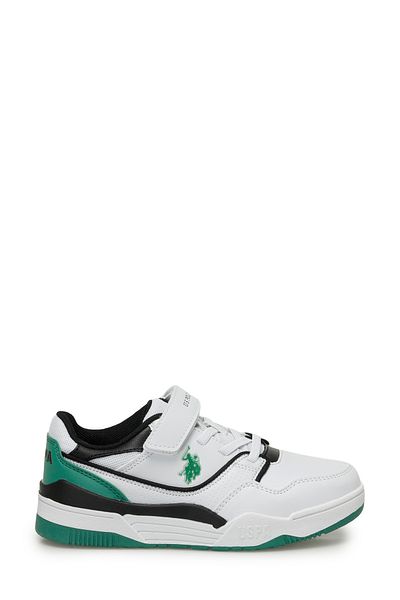 U.S. Polo Assn. Pantofort alb MARTELL JR 4FX pentru băieți