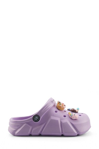 lumberjack Charika g 5Fx Lilac Girl's Sabo Slippers