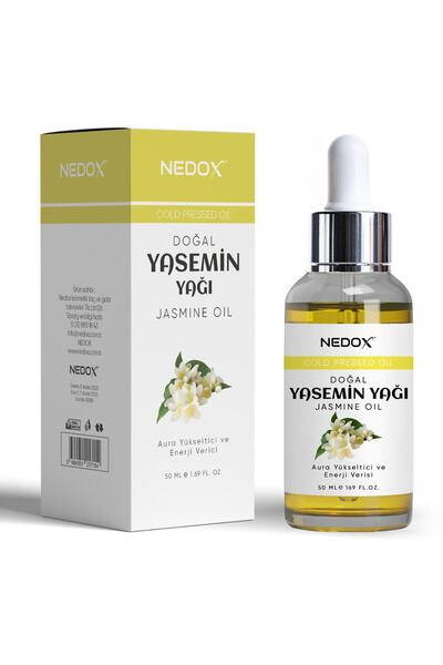 NEDOX زيت الياسمين - طبيعي 100%، معزز ومرطب هالة عشبي، 50 مل زيت الياسمين