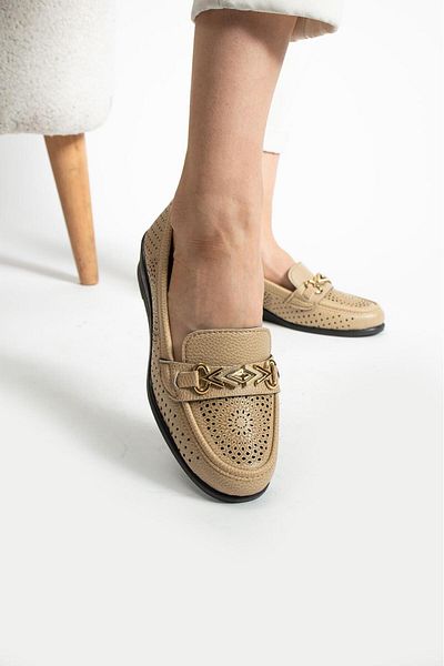 Slipcat Γυναικείες Ορθοπεδικές Casual Μπαλαρίνες Laser Cut - Παπούτσια εργασίας-Γραφείου