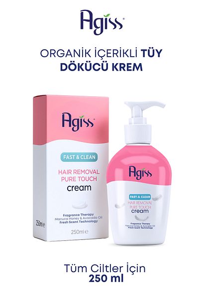 AGISS PUMPED Hair Removal Cream - 250 ml