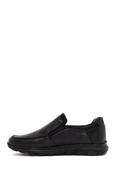 Derimod Men's Black Leather Genuine Leather Comfort Penny Loafer Shoes Casual Daily Shoes 24Wfd6809Ft