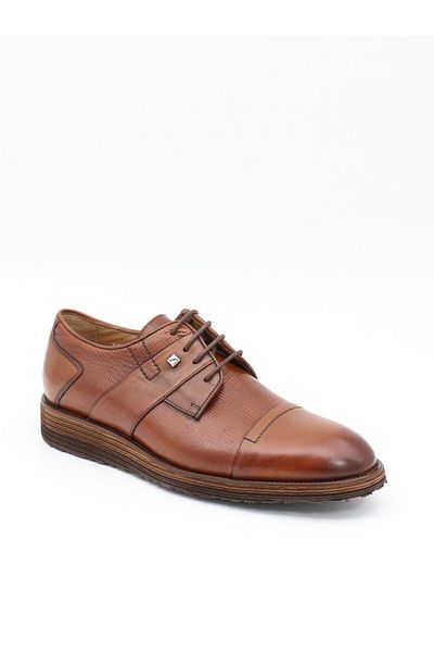 Fosco 1532 Tan Genuine Leather Eva Sole Men's Shoes