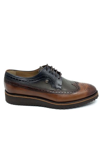 Fosco 1106 Tan Genuine Leather Casual Men's Shoes