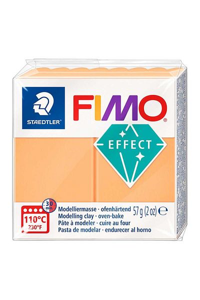 Bafimo FIMO Effect Modeling Clay 57g Neon Orange Neon