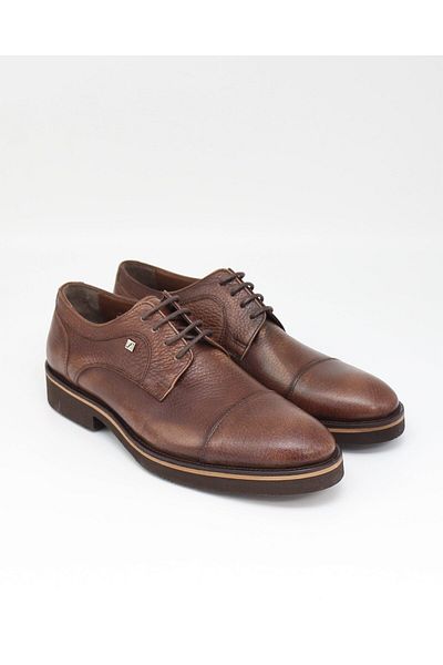 Fosco 1143 Tan Genuine Leather Casual Men's Shoes