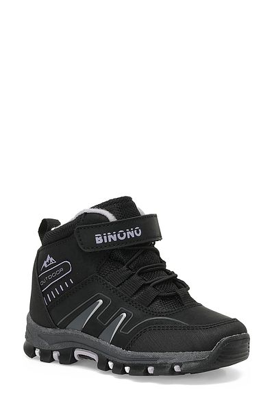 Binono SCOR HI P 3PR Black Girl's Outdoor Boots