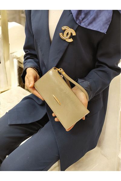 UCCELLO Hand Straped Zipper Detail Women's Wallet Hand Bag