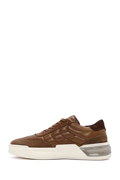 Derimod Men's Mink Lace-Up Leather Sneaker 24Wfd 631214