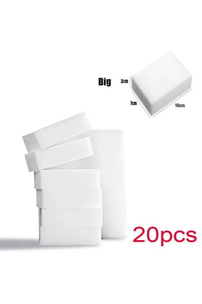 Choice Big 20pcs Melamine Sponge Magic Cleaning Sponges Eraser For Office Kitchen Bathroom Magic Cleaner Cl