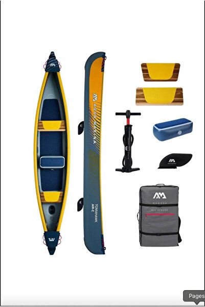 aquamarina Tomahawk Air-c 2024 | 3 Kişilik Şişme Kano | Aır-c 15'8"