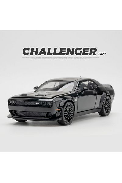 Choice Black 1:32 Simulation Challenger Hellcat Srt Red Eye Classics Alloy Cars Toy Diecasts Vehicles Metal
