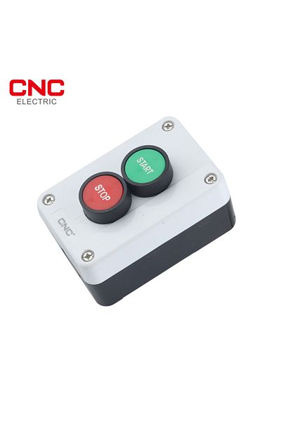 Choice 2 Hole Cnc Push Button Switch Control Box Waterproof Button Indicator Light Plastic Case Emergency S