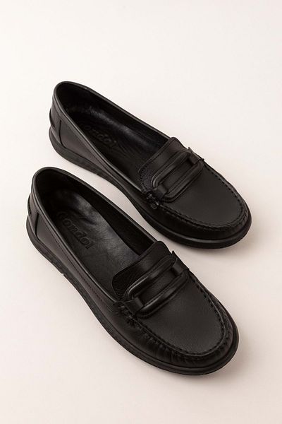 Gondol Pantofi clasici confortabili de zi cu zi din piele naturală de damă hl.24105