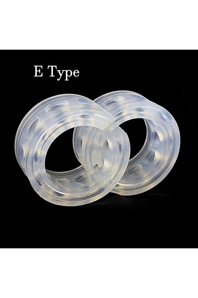 SEAMETAL E 2pcs Car Shock Absorber Spring Bumper Power Auto-buffers A/b/c/d/e/f Type Springs Bumpers Cushion.