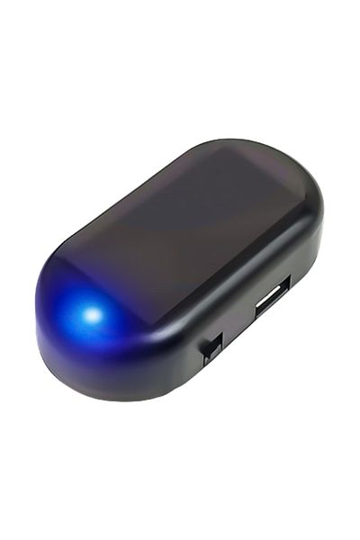 Choice Blue Solar Powered Car Fake Security Light Super Bright Flashing Imitation Lamp Wireless Strobe Sign