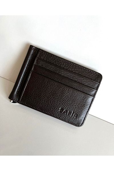 MODA 100% Genuine Leather Tan Men's Wallet with Card Holder and Coin Compartment