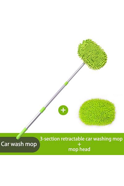 Choice 1mop And 1mop Head Leiboo Car Cleaning Brush Detailing Adjustable Super Absorbent Car Wash Brush Tel