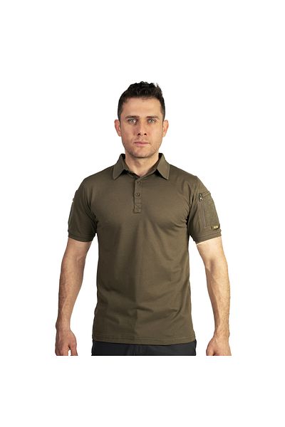 Wolftrap Tactical Kapan Polo Neck 2 τσέπες κοντομάνικο Tactical T-shirt Khaki