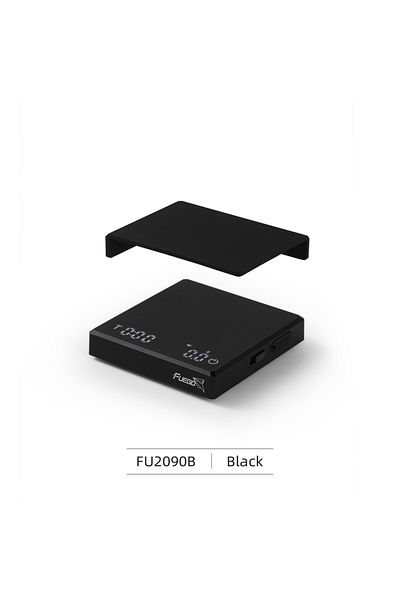 Choice 2kg Black Fuego Kitchen Coffee Scale With Timer Rechargeable Digital Scale 0.1g High Precision 3 Mod
