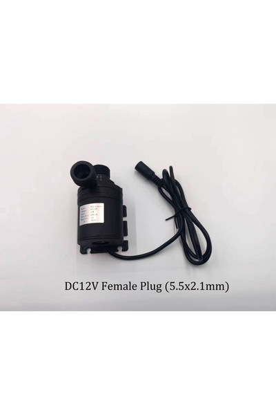 Choice 12V DC Ultra Quiet Water Pump Mini Brushless Motor Submersible Aquarium Water Pump Adapter Pond Foun