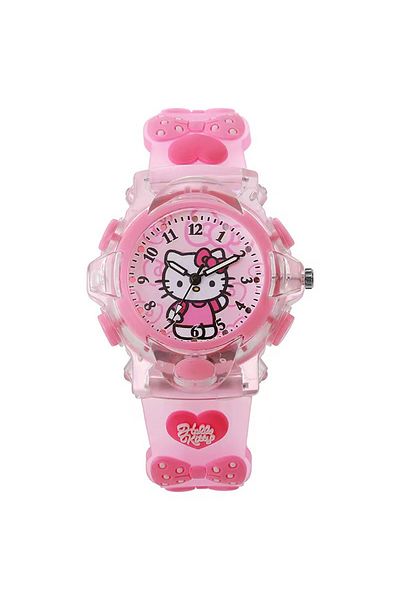 Choice Hello Kitty Sanrio Watch Kawaii Melody Cinnamoroll Children Led Luminous Watch Kuromi Hello Kitty St