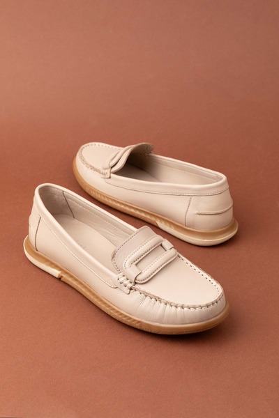 Gondol Kadın Hakiki Deri Günlük Rahat Klasik Ayakkabı Hl.24105