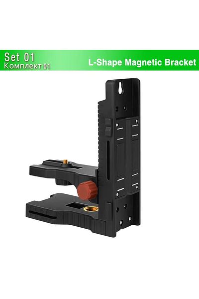 Choice Lb01 Fine Super Strong Magnet Pulls L-bracket Leveling Support For Universal Laser Level Bracket
