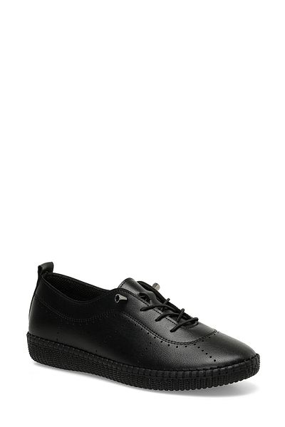 Polaris 161696Z4FX Black Women's Flat Shoes