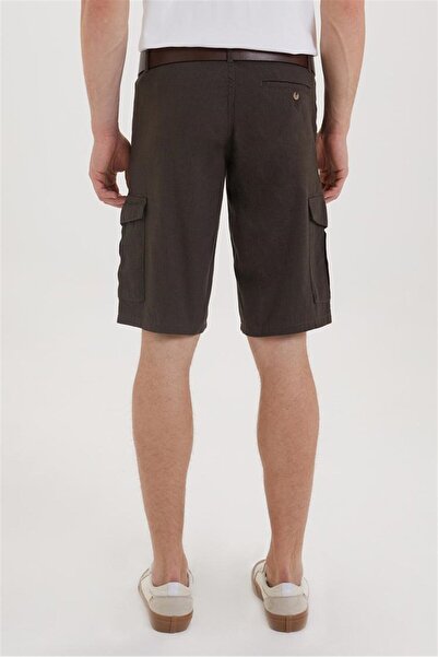 Lee Cooper Man 1 Men's 100% Cotton Shorts Khaki