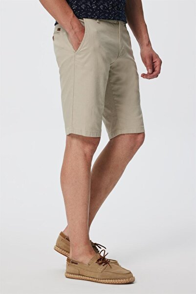 Lee Cooper Ανδρικό σορτς Chino Dory Μπεζ