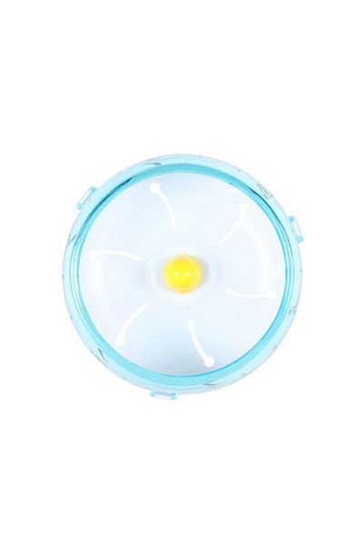 Choice S Blue Hamster Running Disc Toy 3 Size Silent Small Pet Rotatory Jogging Wheel Small Pets Sports Whe